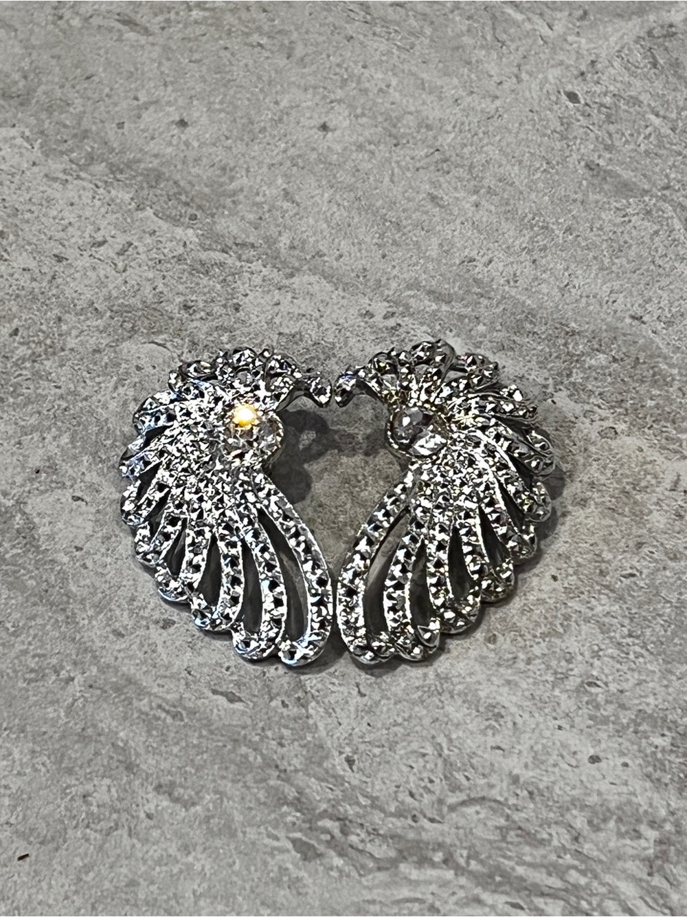 Vintage Sarah Coventry Rhinestone Clip-On Earrings